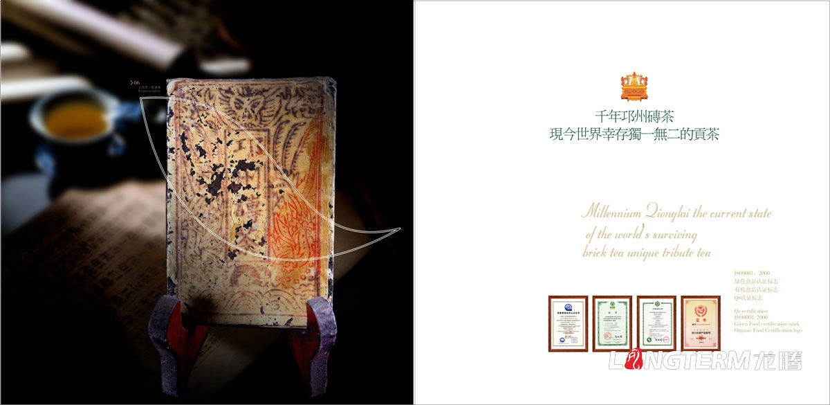 文君茶宣传画册设计
