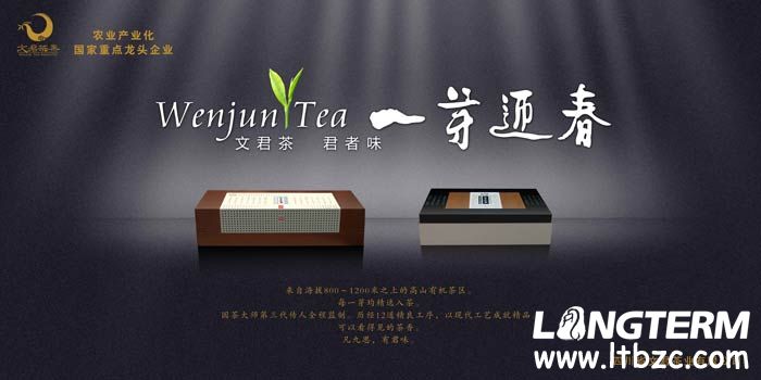 文君茶西博會宣傳海報