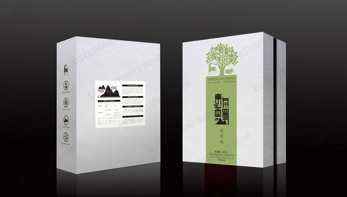 东方西蜀山茶油包装设计_成都茶油包装设计公司
