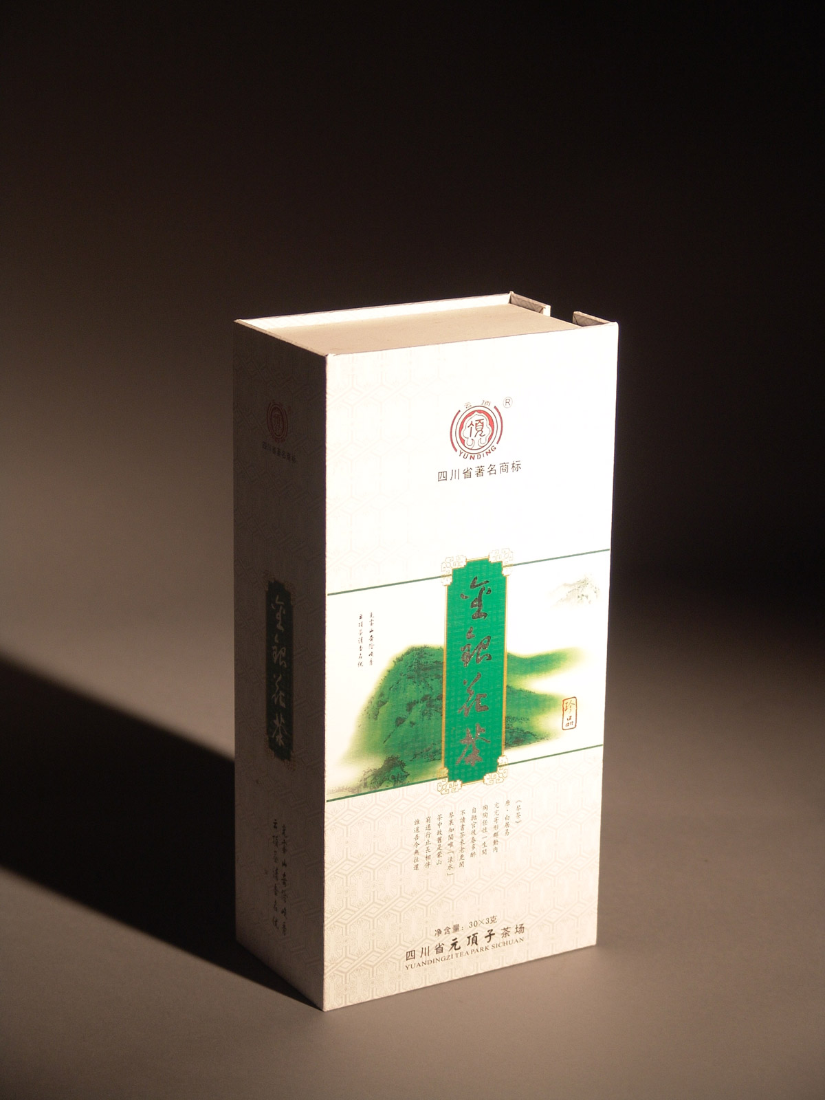 金银花茶包装设计_成都花茶包装设计公司_金银花茶精品礼盒包装