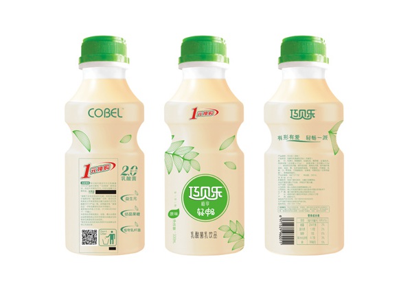 巧贝乐乳酸菌乳饮品产品包装设计