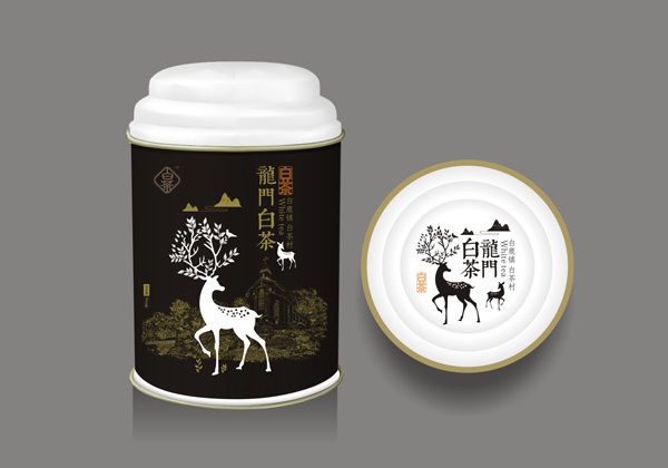 白茶茶叶礼盒包装设计
