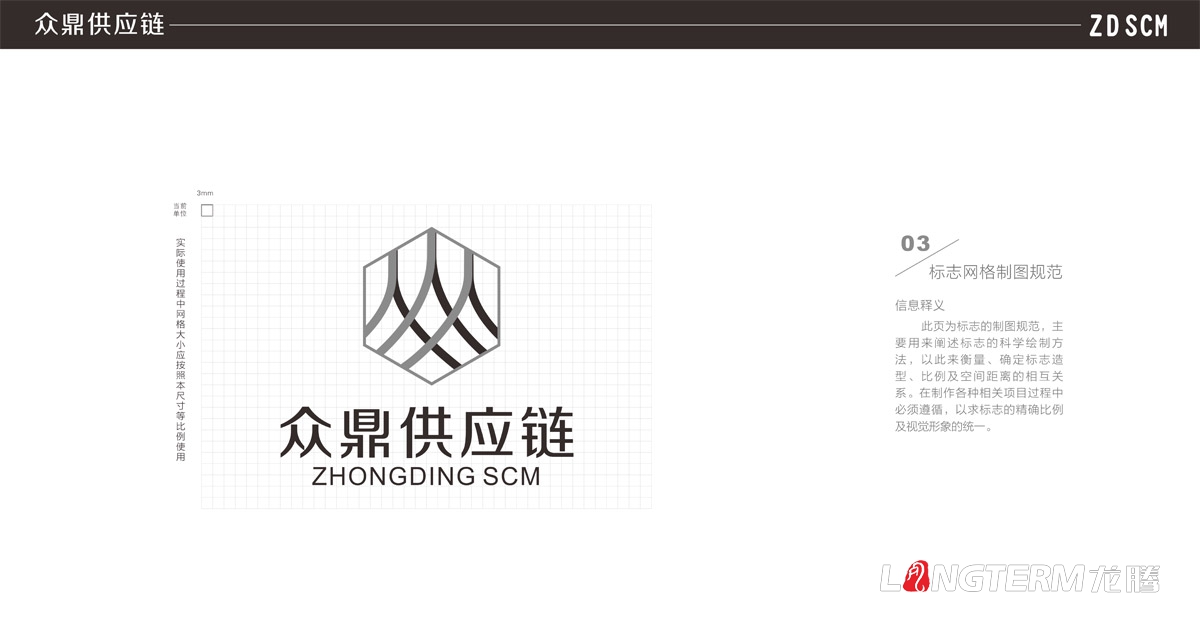 佛山众鼎供应链管理有限公司VI设计|成都供应链公司品牌标志LOGO形象商标及视觉设计