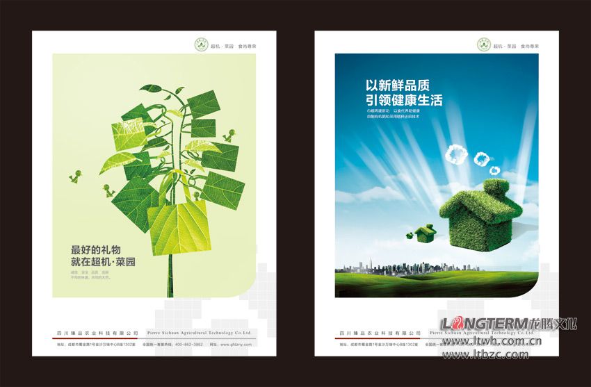 超机菜园文化上墙海报设计